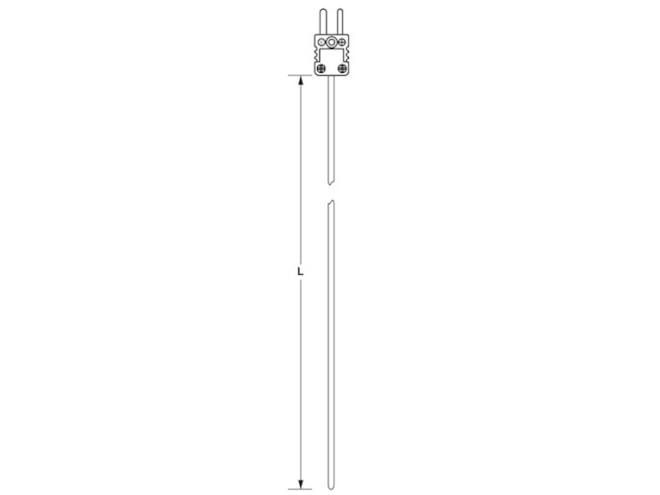Watlow AC Style Mineral Insulated Mini Plug Thermocouple