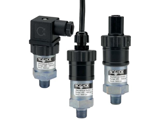 NOSHOK 300 Series Mechanical Compact Pressure Switch