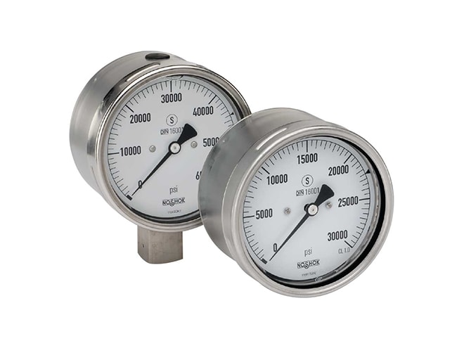 NOSHOK 402 & 502 Extreme High Pressure Gauges