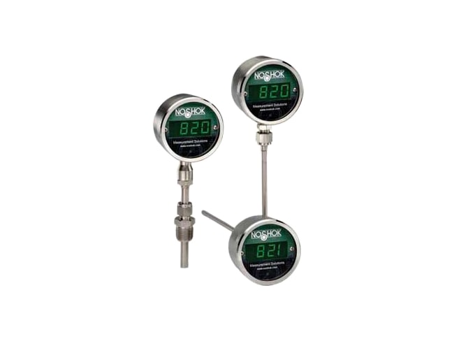 NOSHOK 820 / 821 Series Temperature Indicator