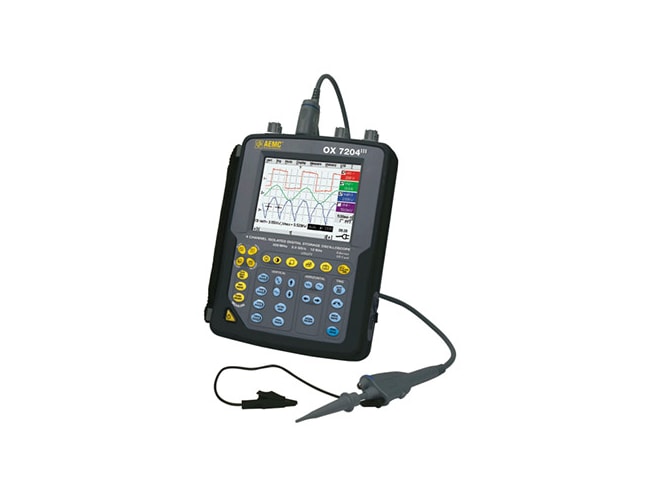 AEMC OX 7202III & OX 7204III Oscilloscopes