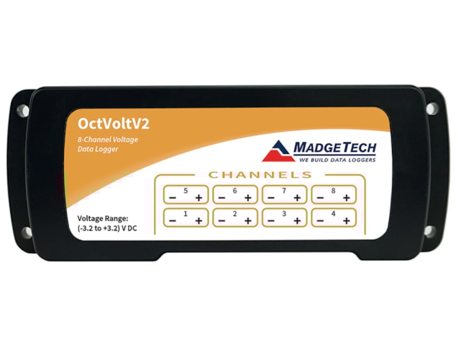 MadgeTech OctVoltV2 Voltage Data Logger