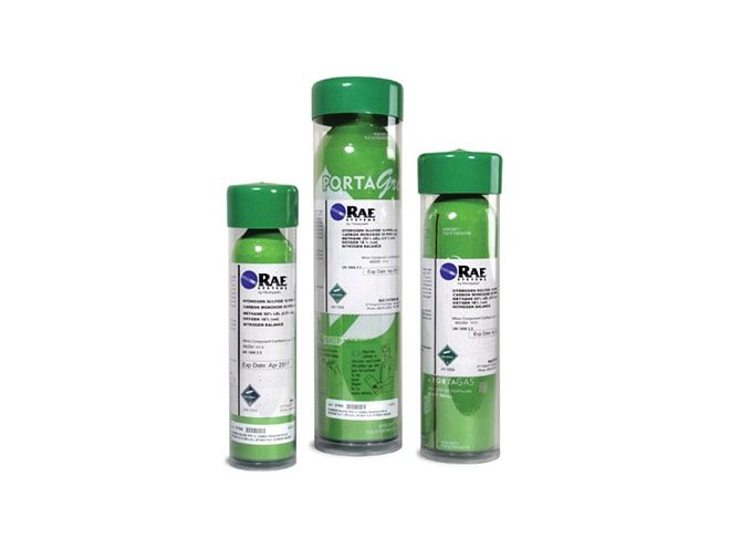 RAE Systems Green Calibration Gas Cylinders