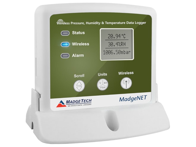 MadgeTech RFPRHTemp2000A Pressure, RH & Temp Data Logger