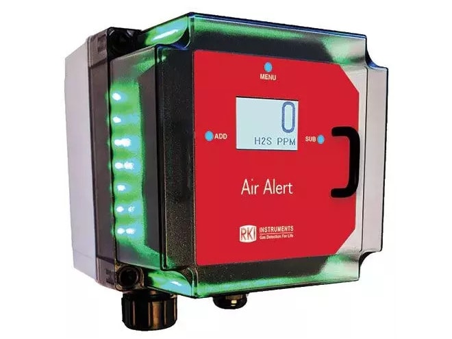 RKI Instruments Air Alert Toxic Gas Detector