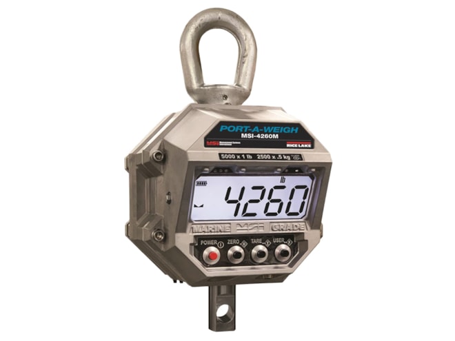 Rice Lake MSI-4260M Port-A-Weigh Crane Scale