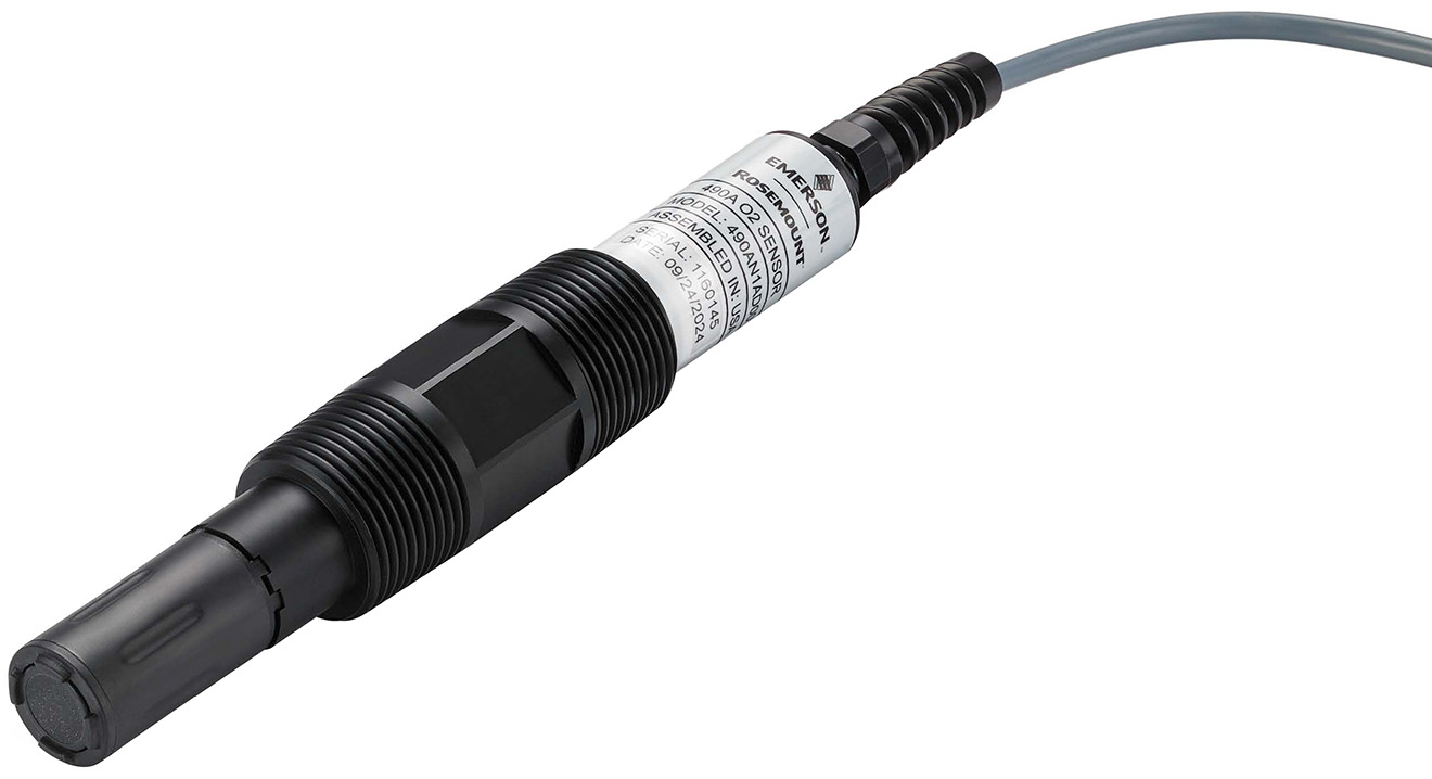 Rosemount 490A Optical Dissolved Oxygen Sensor