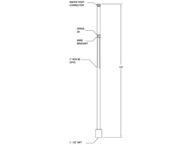 AquaMetrix 60 Series Submersion Hardware