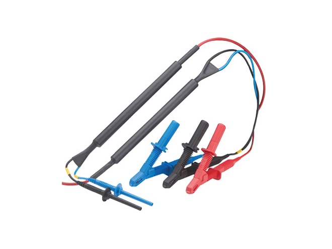 Megger Large Clip 15kV Screened Test Leads