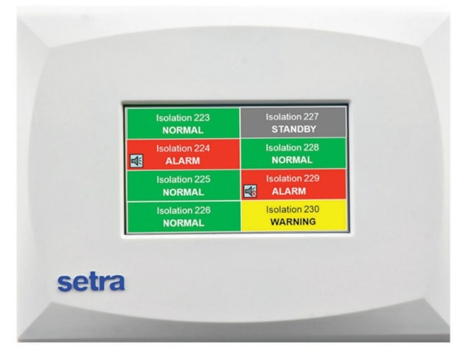 Setra MRMS Multi-Room Monitoring Station