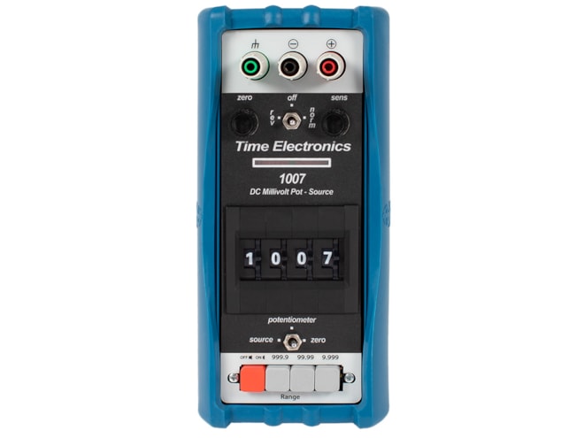 Time Electronics 1007 DC Millivolt Potentiometer and Source