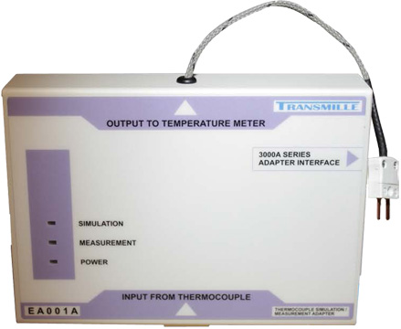 Transmille EA001A Thermocouple Simulation Adapter 