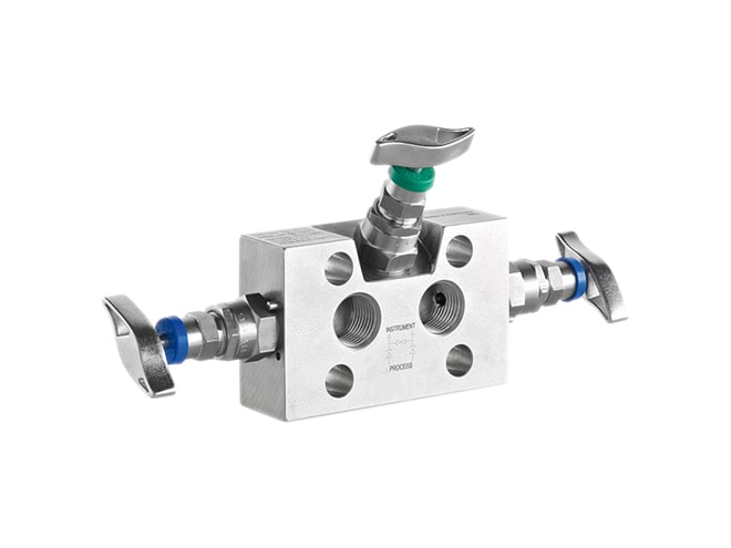 Ashcroft V02 Direct & Remote Mount Three-Valve Manifolds