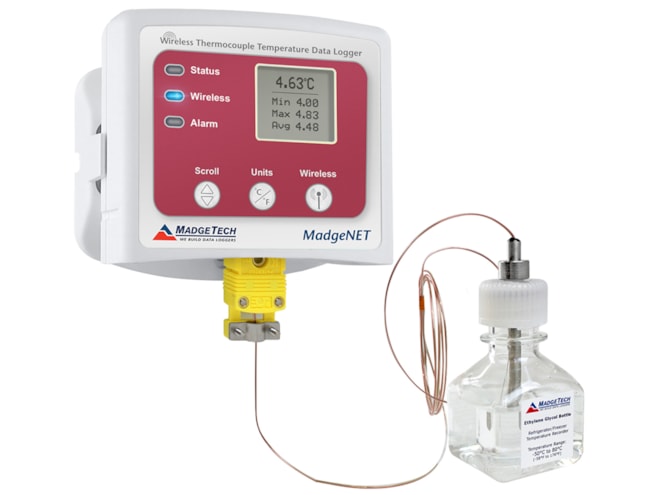MadgeTech VTMS Vaccine Temperature Data Logger System