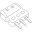 Watlow Three-Pole Connectors