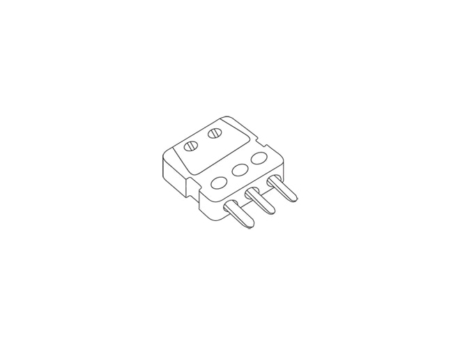 Watlow Three-Pole Connectors