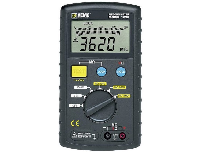 AEMC Model 1026 Megohmmeter