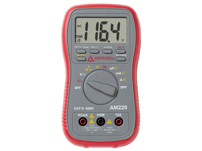 Amprobe AM-220 & AM-240 Digital Multimeters