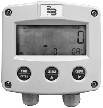 Badger Meter Remote Register for Pulse Transmitters