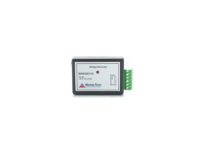 MadgeTech Bridge110 Bridge/Strain Gauge Data Logger