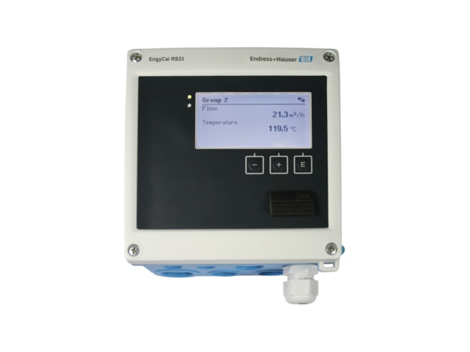 E+H EngyCal RS33 BTU Meter