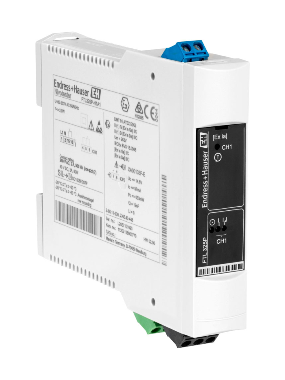 E+H Nivotester FTL325P Point Level Switch