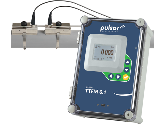 Greyline Instruments TTFM 6.1 Ultrasonic Flow Meter