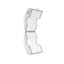 ICON Truflo LFS Series Safety Clamp Translucent