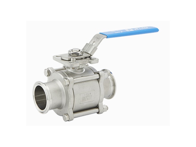 JFlow Controls DM7300 Series Sanitary Three Piece Ball Valve