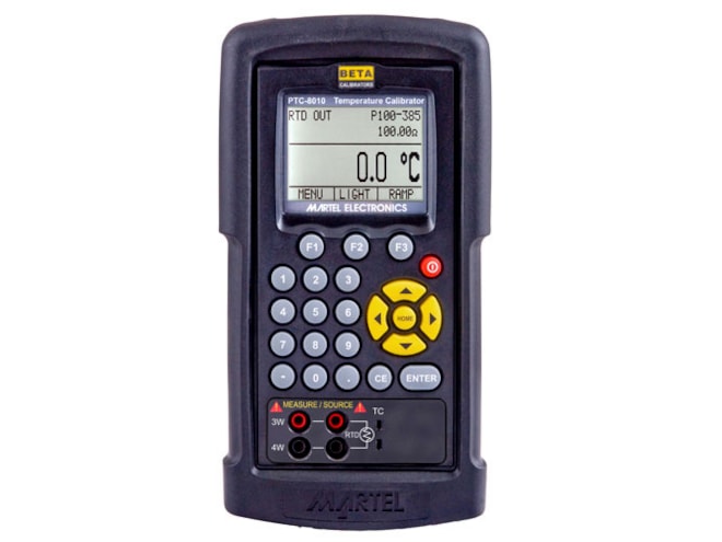 Martel PTC-8010 RTD and Thermocouple Calibrator