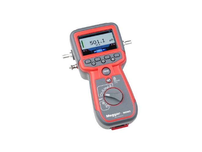 Megger MOM3 Handheld Microohmmeter
