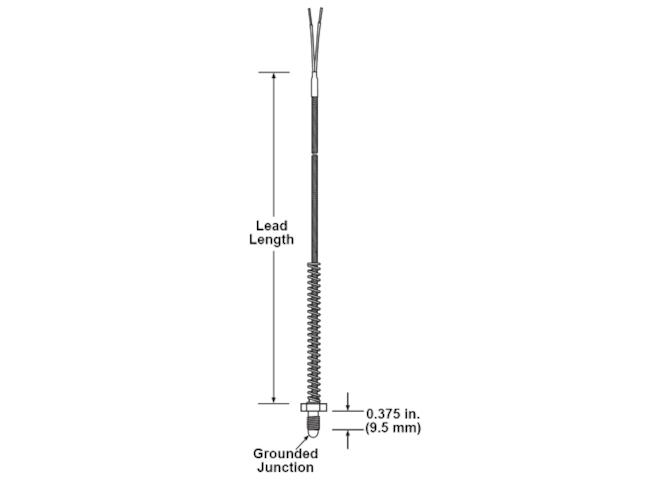 Watlow Nozzle Style Thermocouple
