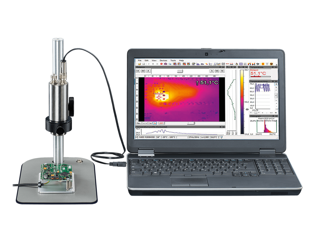 Optris OPTXI40LTF20CFKT090 Xi 410 Microscope Kit