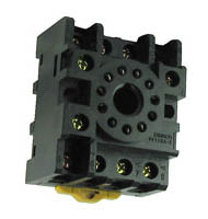 11 Pin Front Wired DIN Rail Socket (UL, CSA)