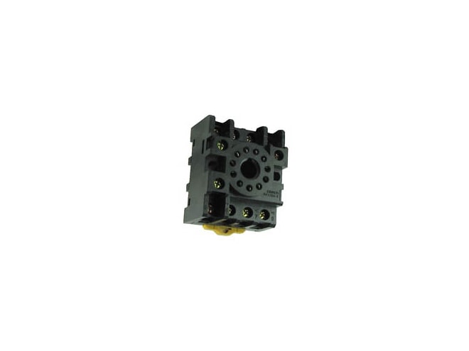 11 Pin Front Wired DIN Rail Socket (UL, CSA)