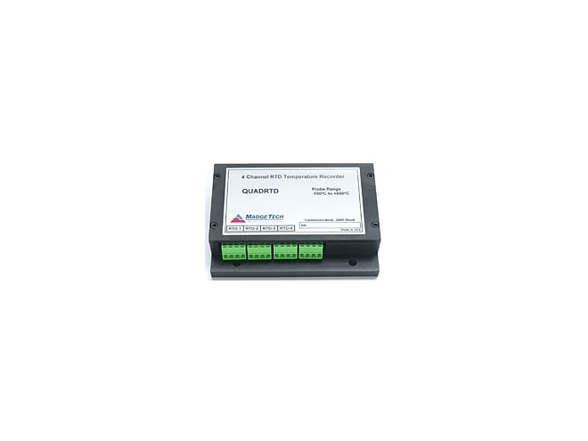 MadgeTech QuadRTD Temperature Data Logger