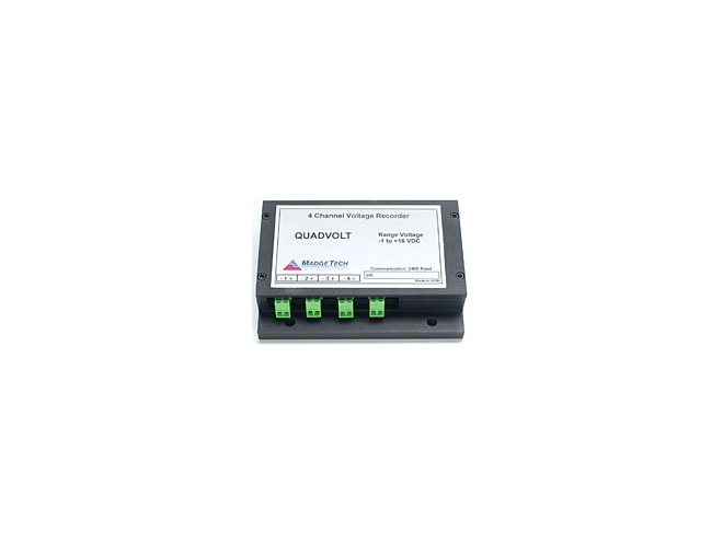 MadgeTech QuadVolt Voltage Data Logger