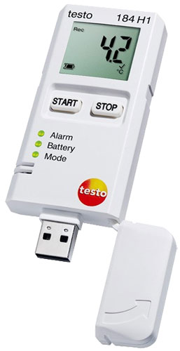 Testo 184 H1 Temperature and Humidity Data Logger