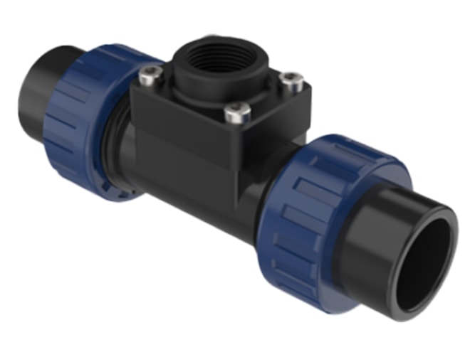 ICON Procon True Union Analytical Sensor Tee Fitting