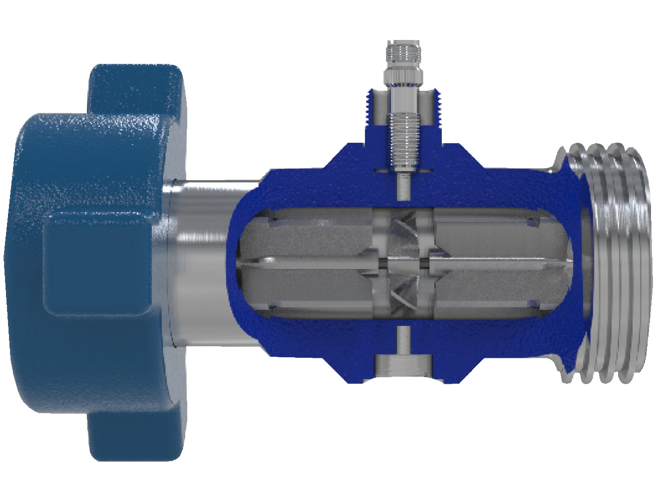 Turbines, Inc. HP Series High Pressure Liquid Turbine Flow Meter