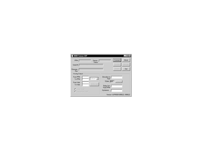 Telaire T2072 UIP8000 Software