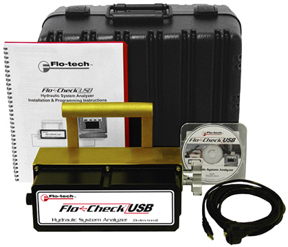 Flo-tech USB Hydraulic System Analyzer